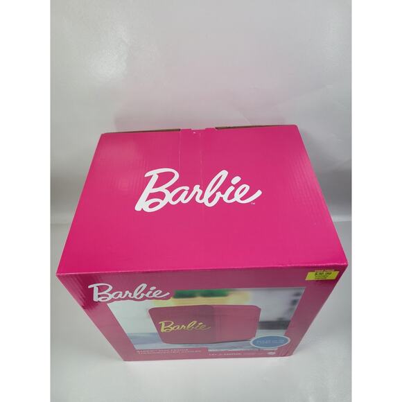 Barbie Hot Pink Mini Fridge Thermoelectric Cooler - Picture 7 of 7
